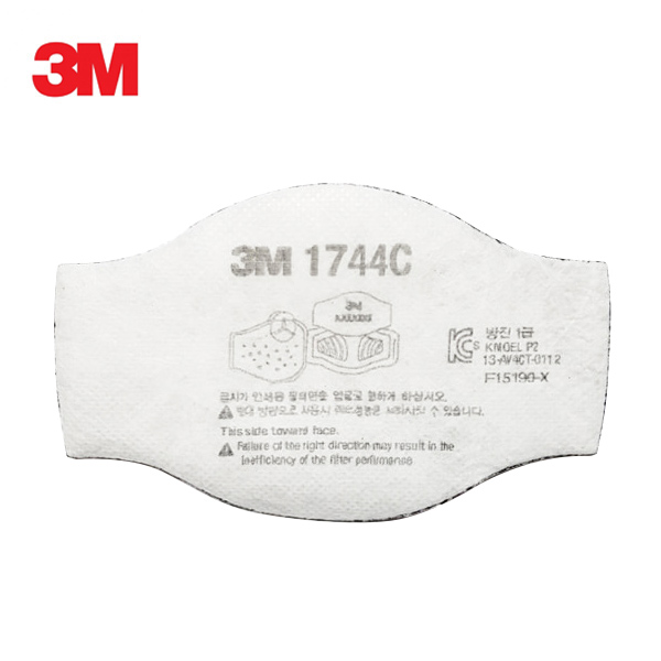 3M 1744C 방진 필터