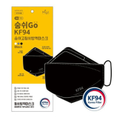 숨쉬고 KF-94 황사마스크 (검정)