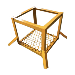 고체연료 받침대 도장형