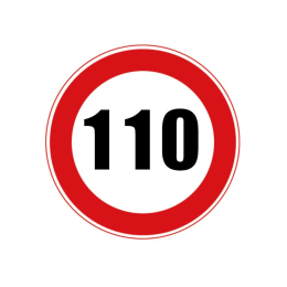 교통 표지판 - 속도 제한 (옵션선택)