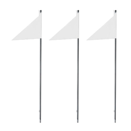 측량 깃발 백색