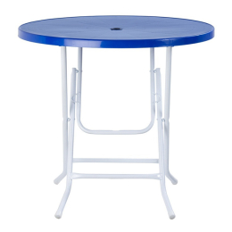원형 플라스틱 접이식 탁자 (옵션선택)