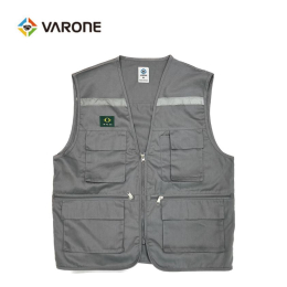 T/C 천 조끼 회색 (옵션선택)