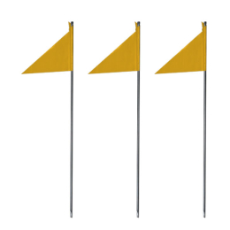 측량 깃발 황색