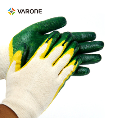 청색 이중코팅 장갑