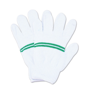 표백칼라 두줄 기사장갑