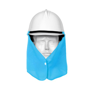 럭키산업 안전모용 햇빛가리개 그린