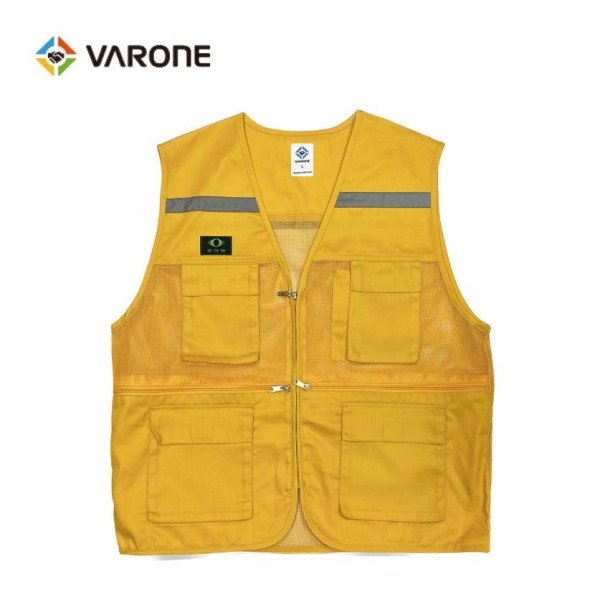 T/C 망사 조끼 노란색 (옵션선택)