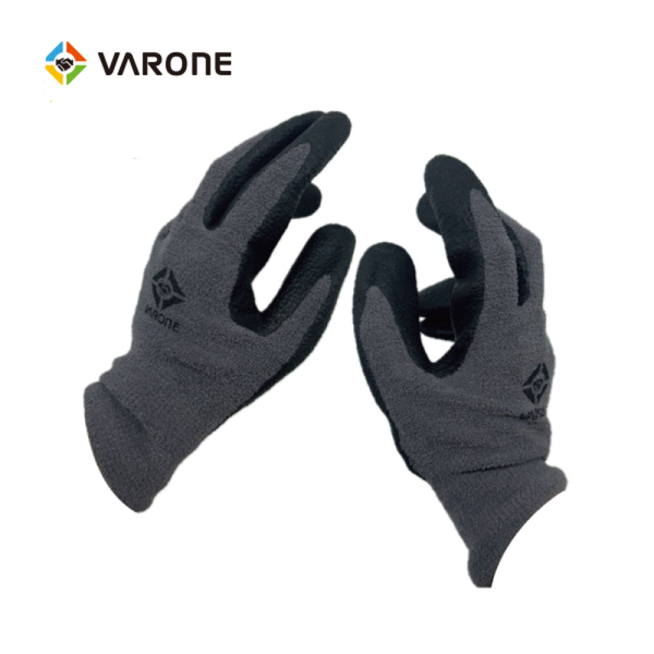 NBR 멜란지 방한용 기모장갑 (그레이) (옵션선택)