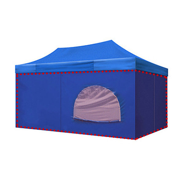 캐노피 바람막이 (모기장) (옵션선택)