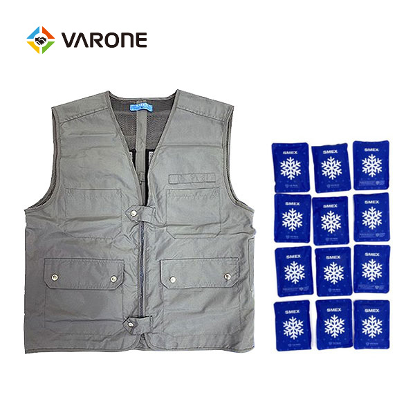 아이스 조끼 (그레이) (옵션선택)